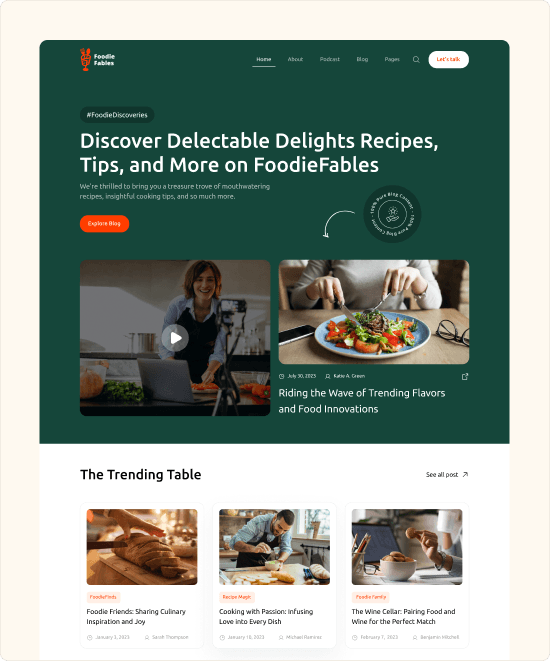 Foodie-Fables